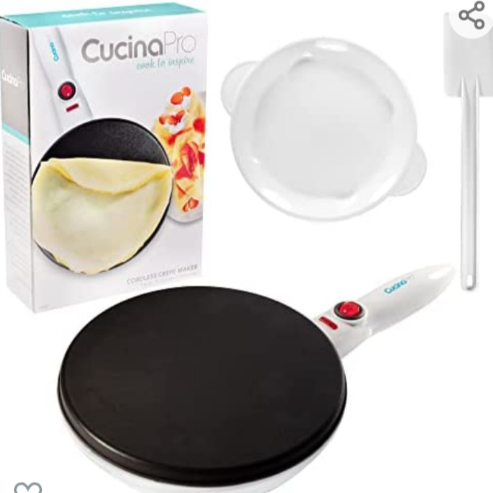 CucinaPro cordless Crepe maker. New!